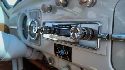 Original AM Radio adds to the ambiance 1962 car culture.